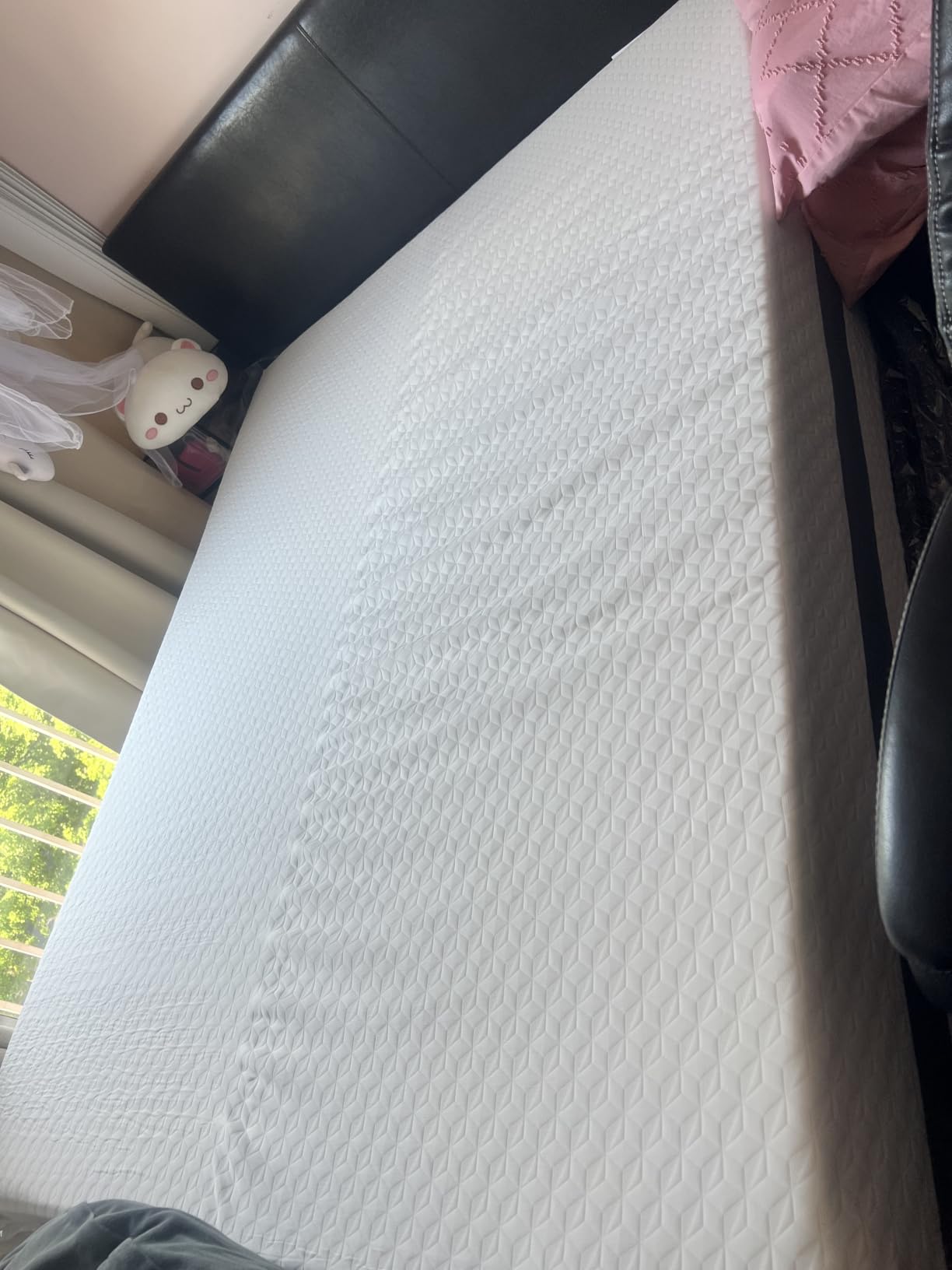 Novilla King Size Mattress, 12 Inch Memory Foam Mattress for Cool Night | Pressure Relief, Thermally Balanced Foam Mattresses For Heat Dissipation, CertiPUR-US Certified Mattresses in a Box customer photo 1