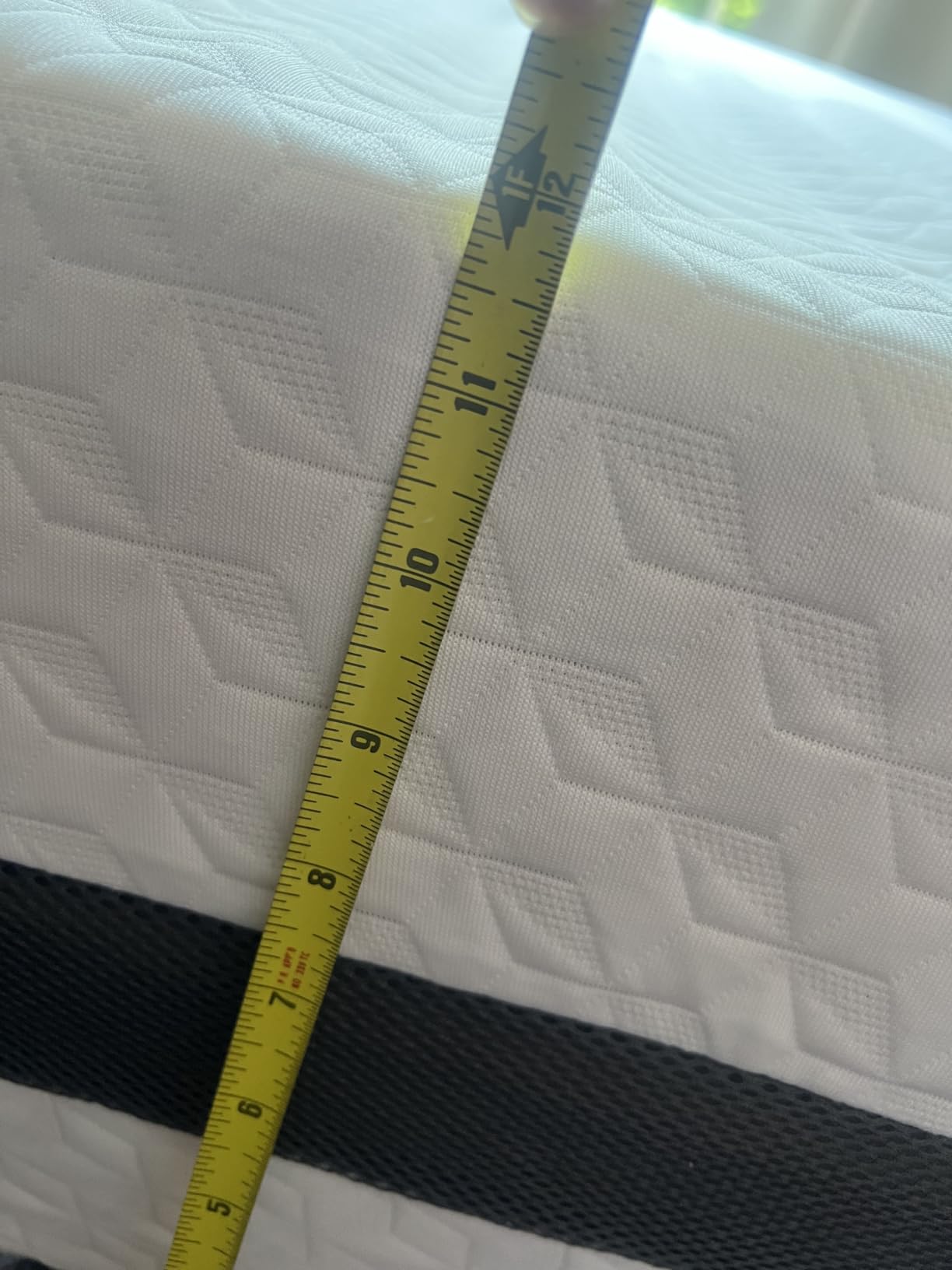 Novilla King Size Mattress, 12 Inch Memory Foam Mattress for Cool Night | Pressure Relief, Thermally Balanced Foam Mattresses For Heat Dissipation, CertiPUR-US Certified Mattresses in a Box customer photo 2
