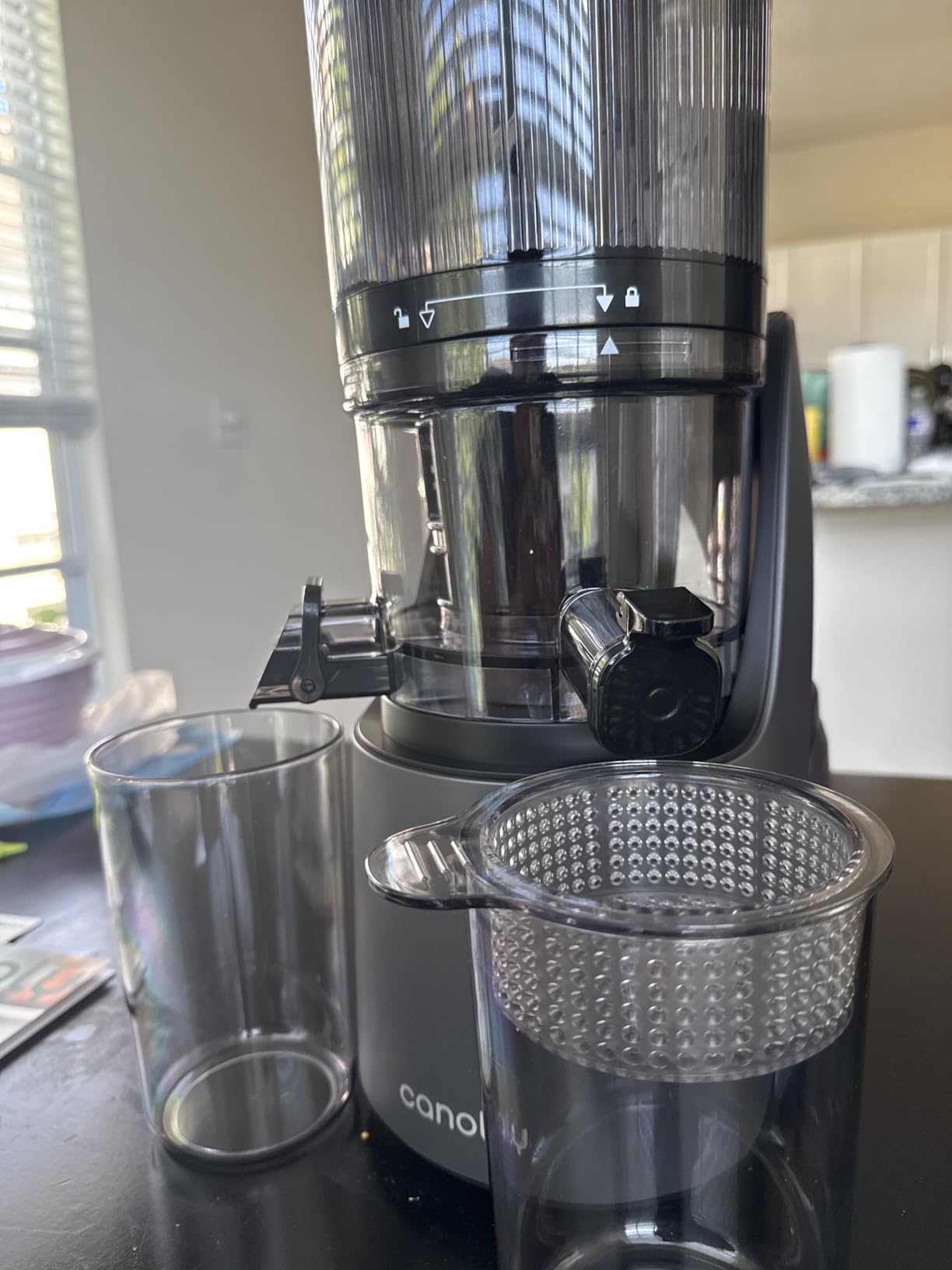 Canoly 3-in-1 Cold Press Juicer C16, Makes Juice, Sorbet & Nut Milk, 6
