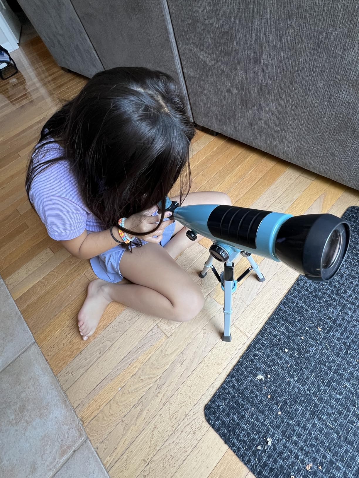 GeoSafari Starview Telescope - Kids Telescope for Beginners, Beginner Astronomy Telescopes, Stargazing & Viewing Planets, Home or Classroom Set, Space & STEM Gifts for Ages 7+ customer photo 1