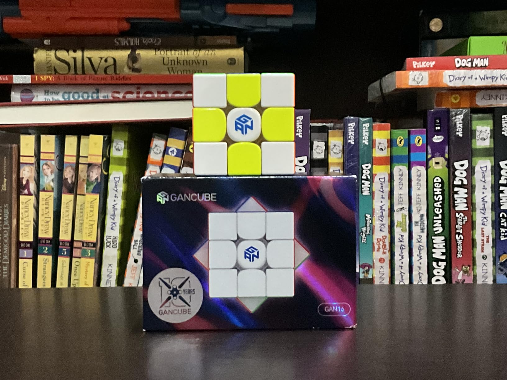 GAN 16 Maglev MAX Speed Cube 3x3 Magnetic, Power Stability Handfeel Max Professional Speedcube, 2025 Pinnacle Flagship UV Version GAN16, 56mm customer photo 1