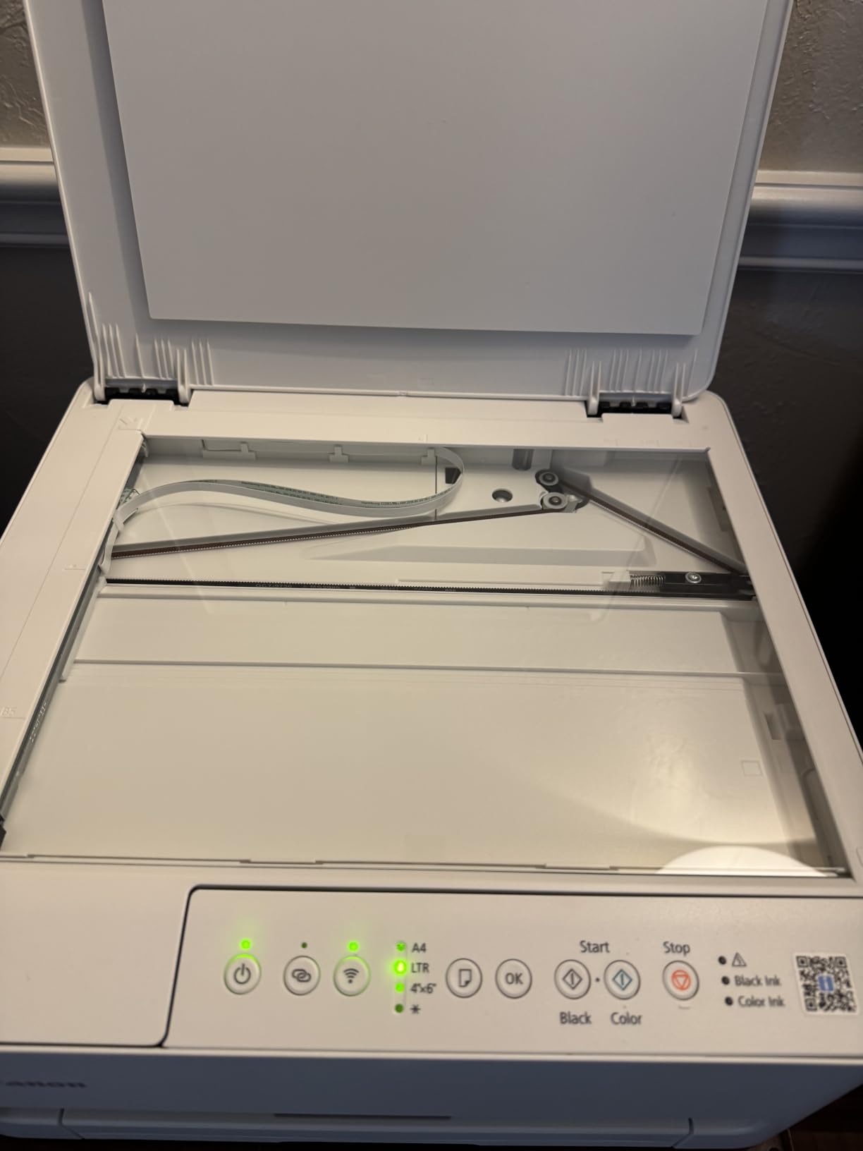 Canon PIXMA TS4320 - Wireless Color Inkjet Printer for 2-Sided Printing & Photos, Cost Efficient Multi-Function Printer, Copier, Scanner for Home Use, Compact Design, Easy Setup customer photo 2