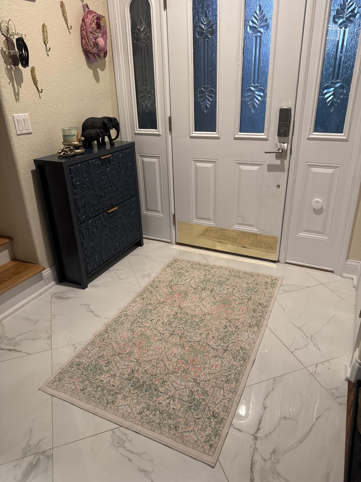 8ft Long Runners for Hallways Non Slip, 2'6