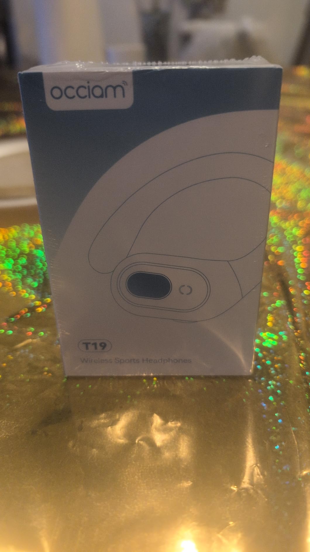 occiam Active Noise Cancelling Wireless Earbuds, 90H Playback, Over-Ear Hooks, IPX7 Waterproof for Sports and Running customer photo 1