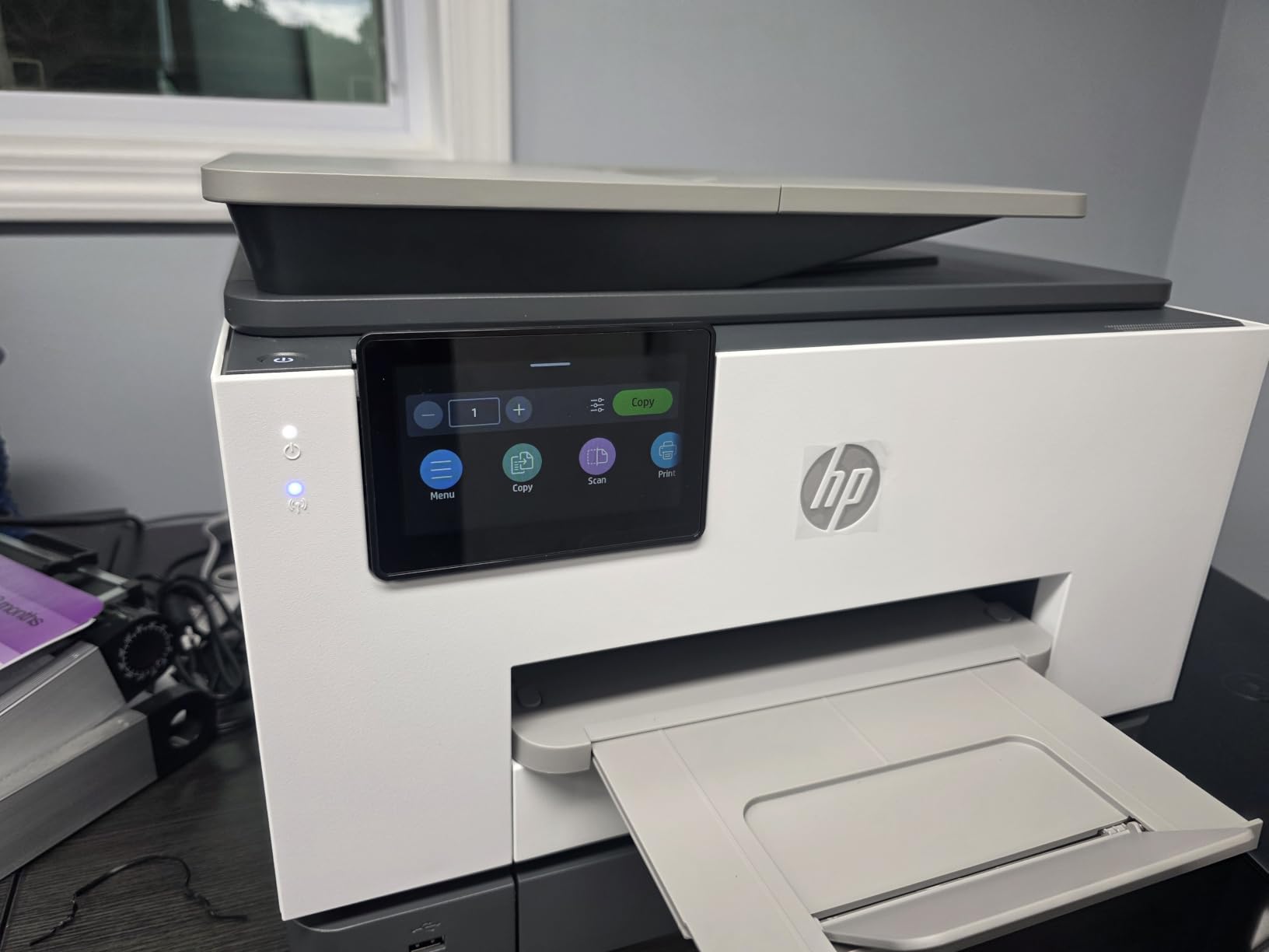HP OfficeJet Pro 9135 Wireless All-in-One Color Inkjet Printer, Print, Scan, Copy, Fax, ADF, Duplex Print/scan, Best-for-Office, 3 Month Trial of Instant Ink Included, AI-Capable (C2WM0A) customer photo 1