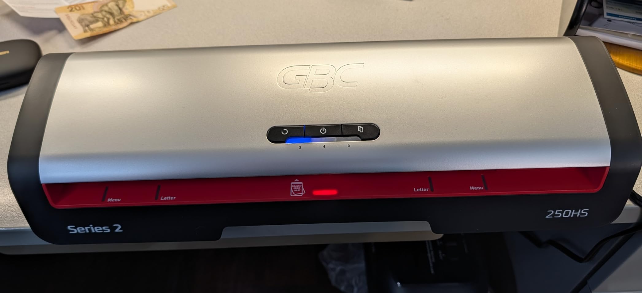 GBC Laminator Machine, Smart Entry LED Guides, Jam Release customer photo 1