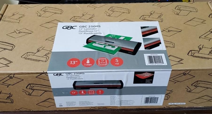 GBC Laminator Machine, Smart Entry LED Guides, Jam Release customer photo 2