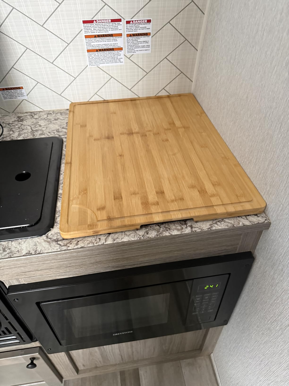 24x16 Inch Extra Large Bamboo Cutting Board, Wooden Kitchen Cutting Board with Juice Groove & Handles, Reversible Butcher Block for Meat, Veggies, Charcuterie customer photo 1