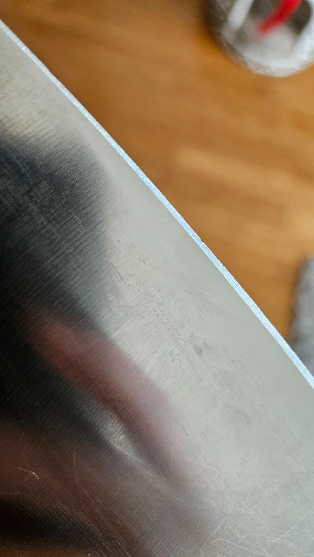 imarku Japanese Santoku Knife 7 Inch, 10Cr15CoMoV 3-Layer Stainless Steel | Ultra-sharp hollow-edge kitchen chef knife 59±2 HRC, lasting sharpness & rust resistant, ergonomic Pakkawood grip, gift-ready customer photo 1