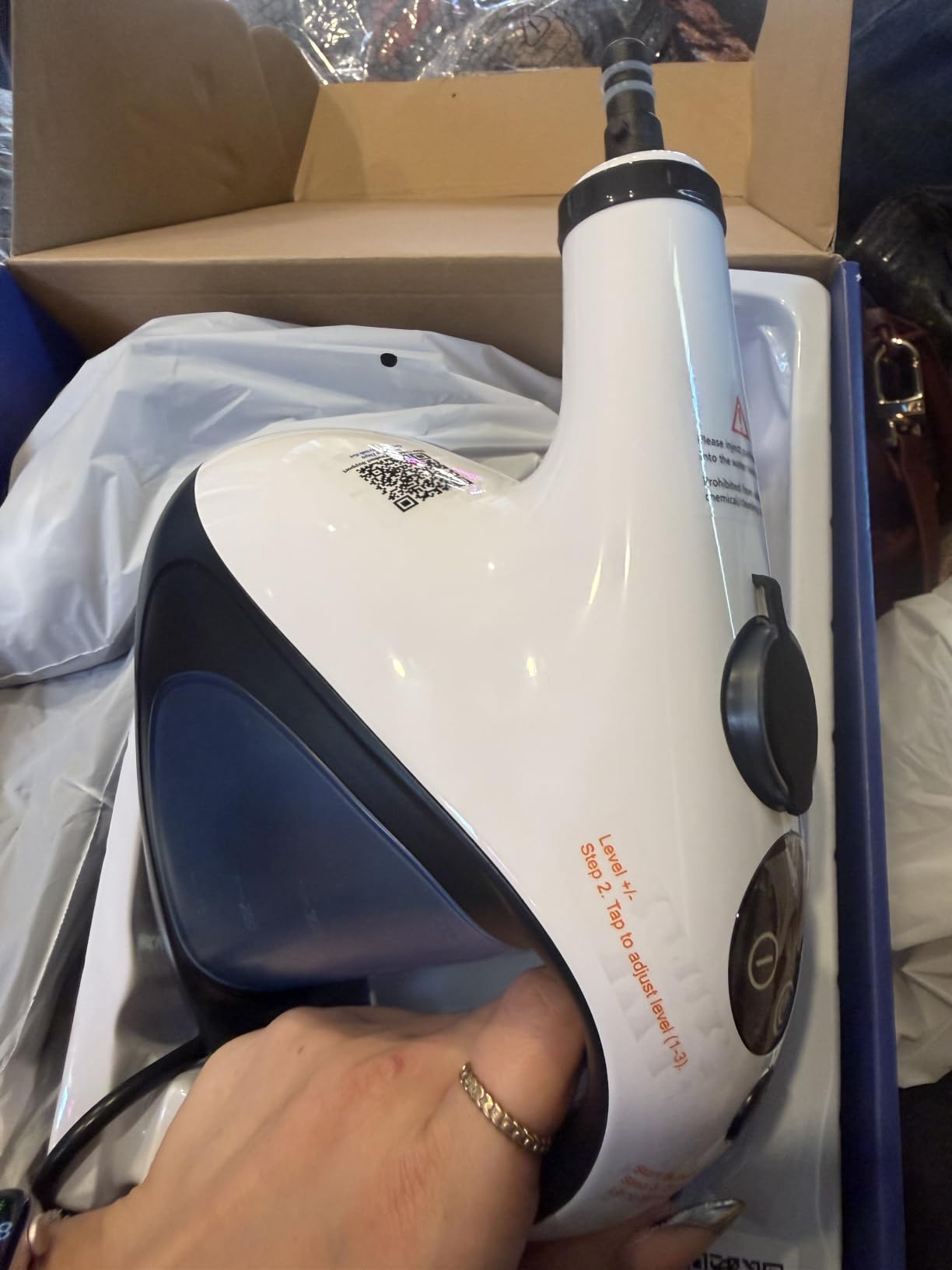 Handheld Steam Cleaner for Home 3s Instant Heat-Up customer photo 1