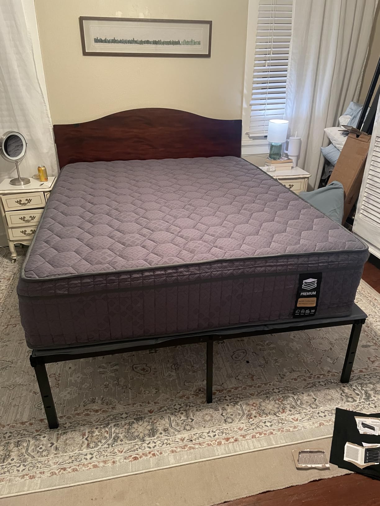 Firm King Size Mattress 14 inch, Hybrid King Mattress with Extra Back and Lumbar Support, Fiberglass Free, 365 Nights Trial & 10 Years Warranty, Motion Isolation customer photo 2