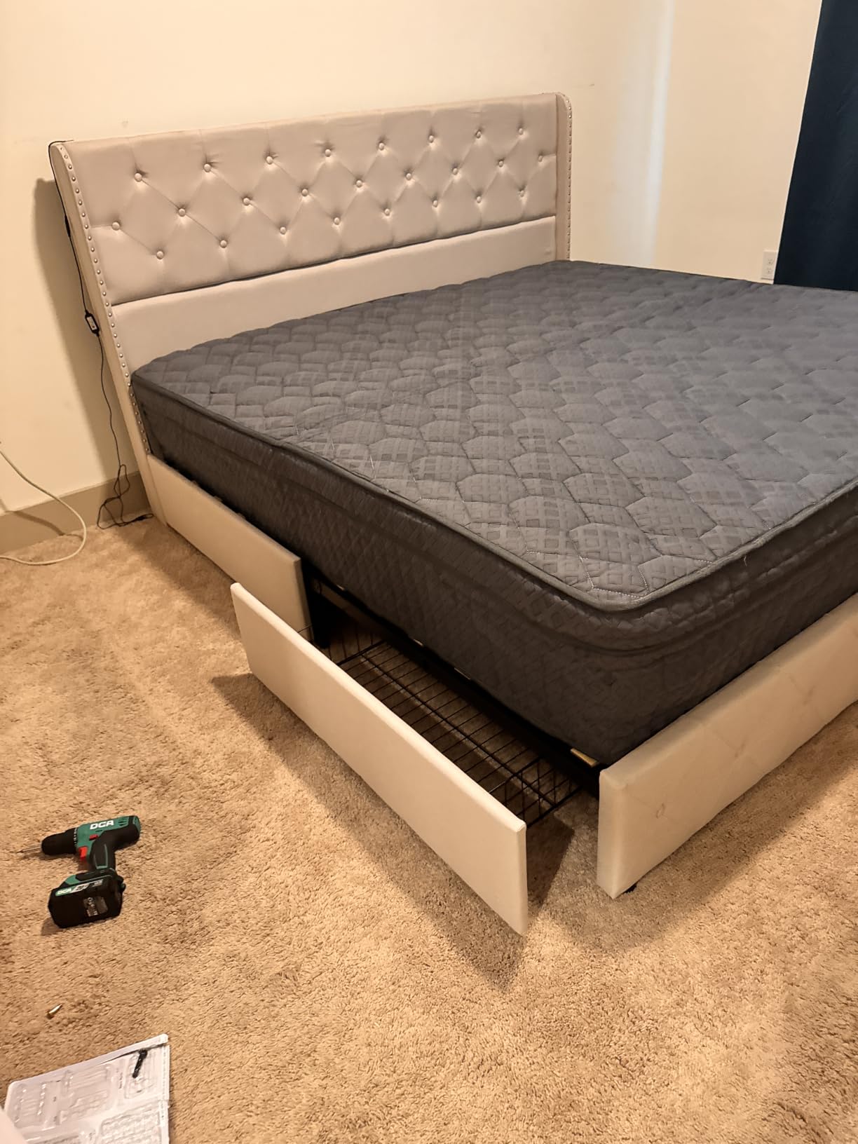 Firm Queen Mattress 12 inch, Hybrid Mattress with Extra Back and Lumbar Hip Support, Pressure and Back Pain Relief, 365 Nights Trial customer photo 2