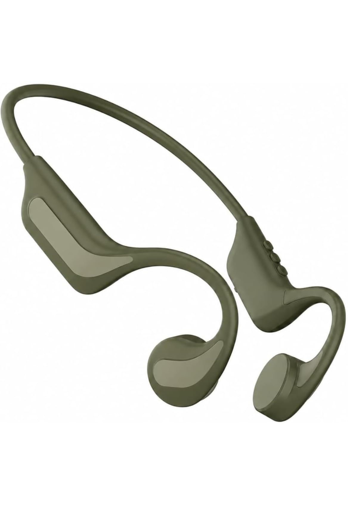 New Bone Conduction Headphones Bluetooth 6.0, Open Ear Earbuds with Mic, Premium Sound, 3 EQ Modes, 10H Playtime, 25g Lightweight, IP65 Waterproof Sports Headphones for Running Cycling Hiking (Black) customer photo 1
