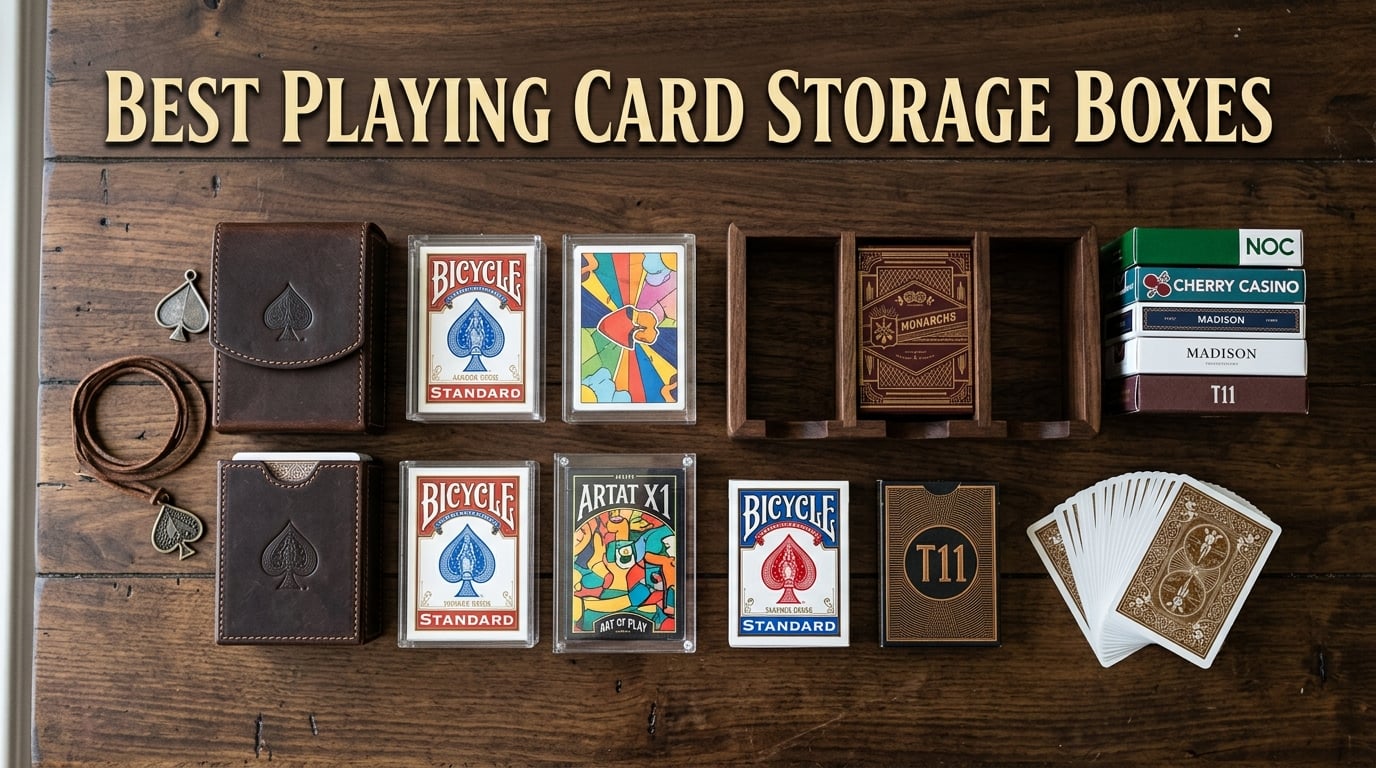 best playing card storage boxes