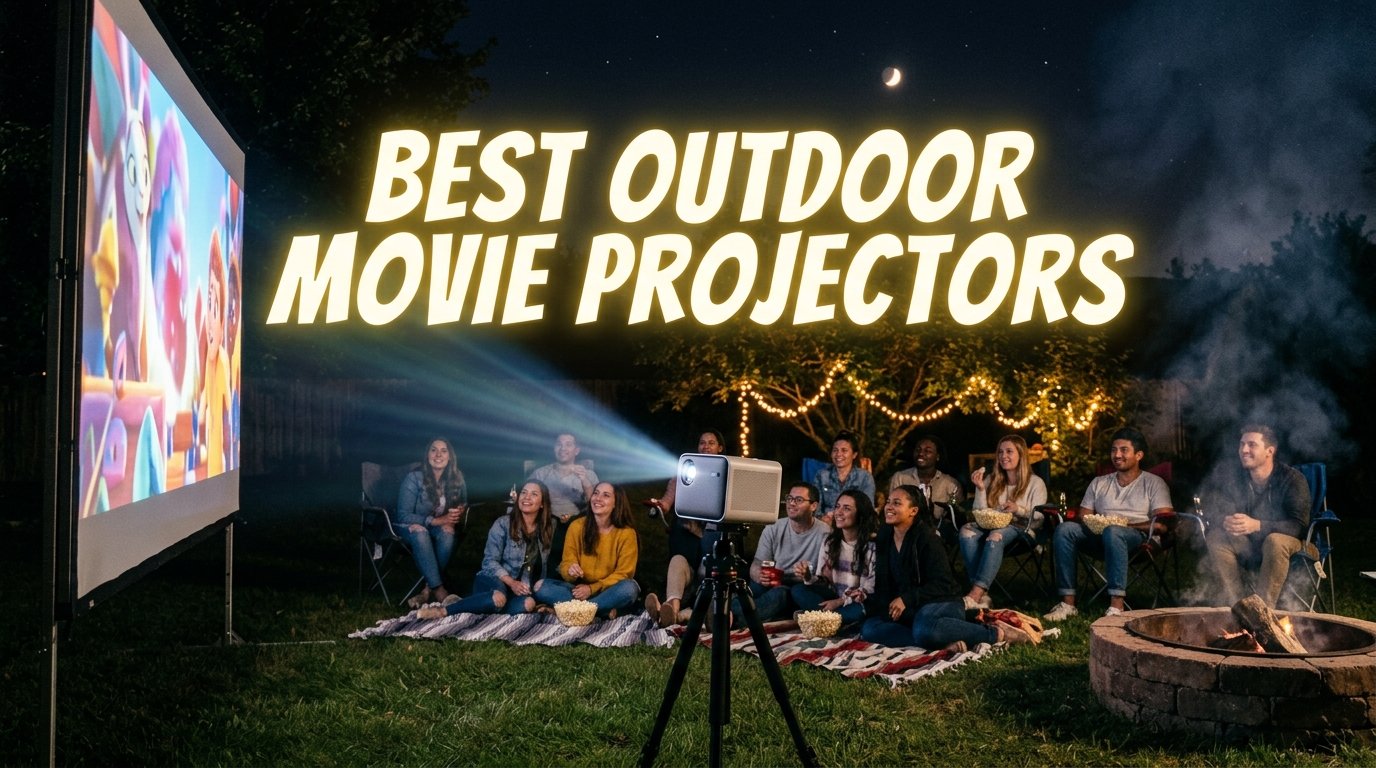 best outdoor movie projectors