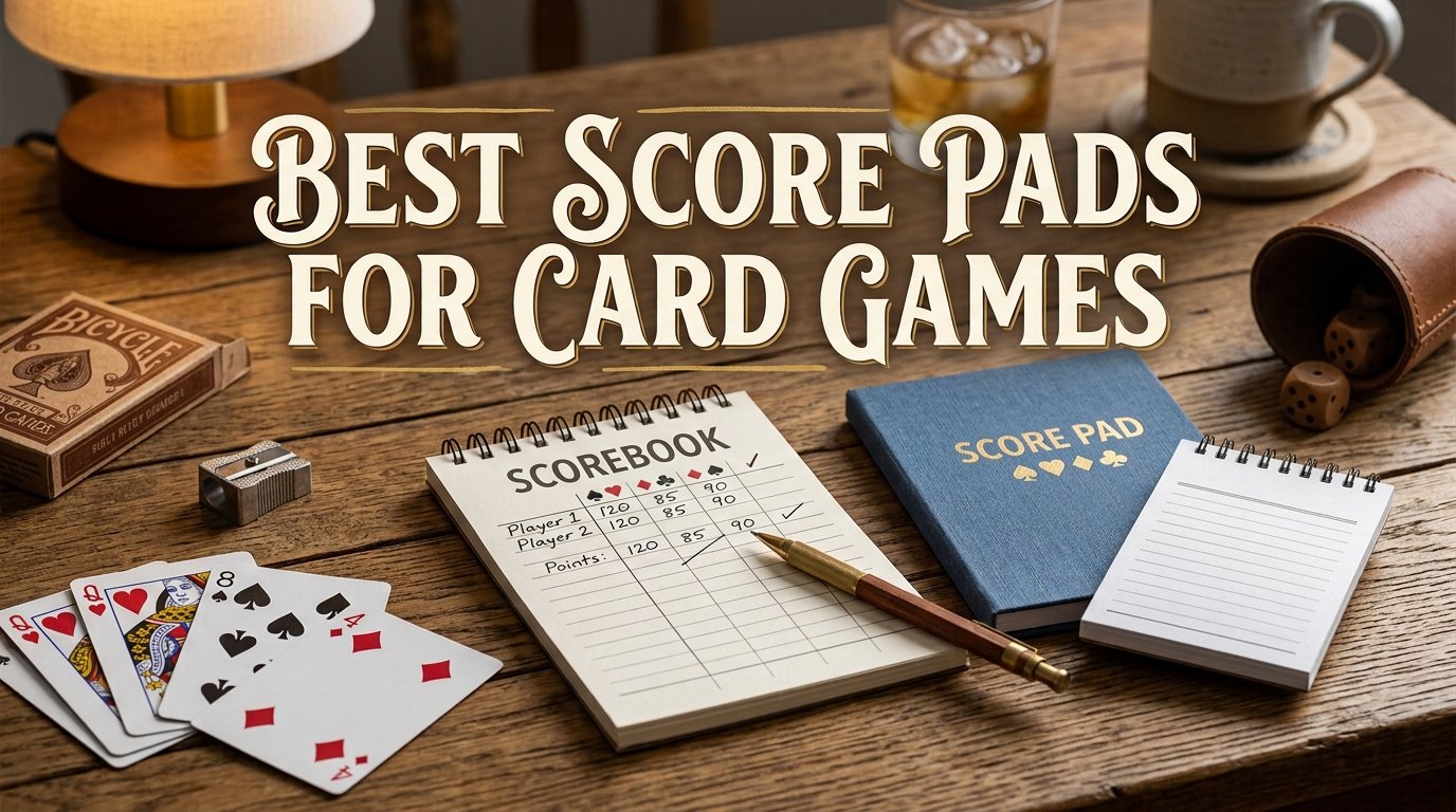 best score pads for card games