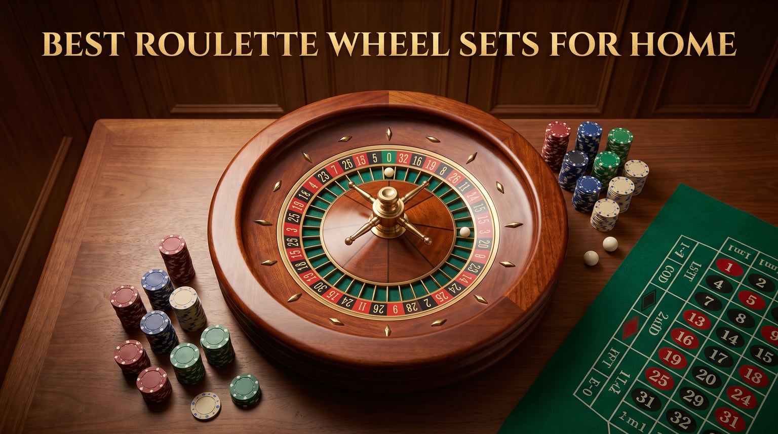 best roulette wheel sets for home