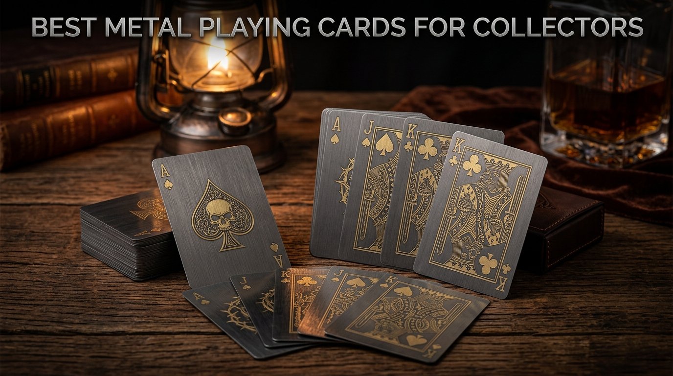 best metal playing cards for collectors