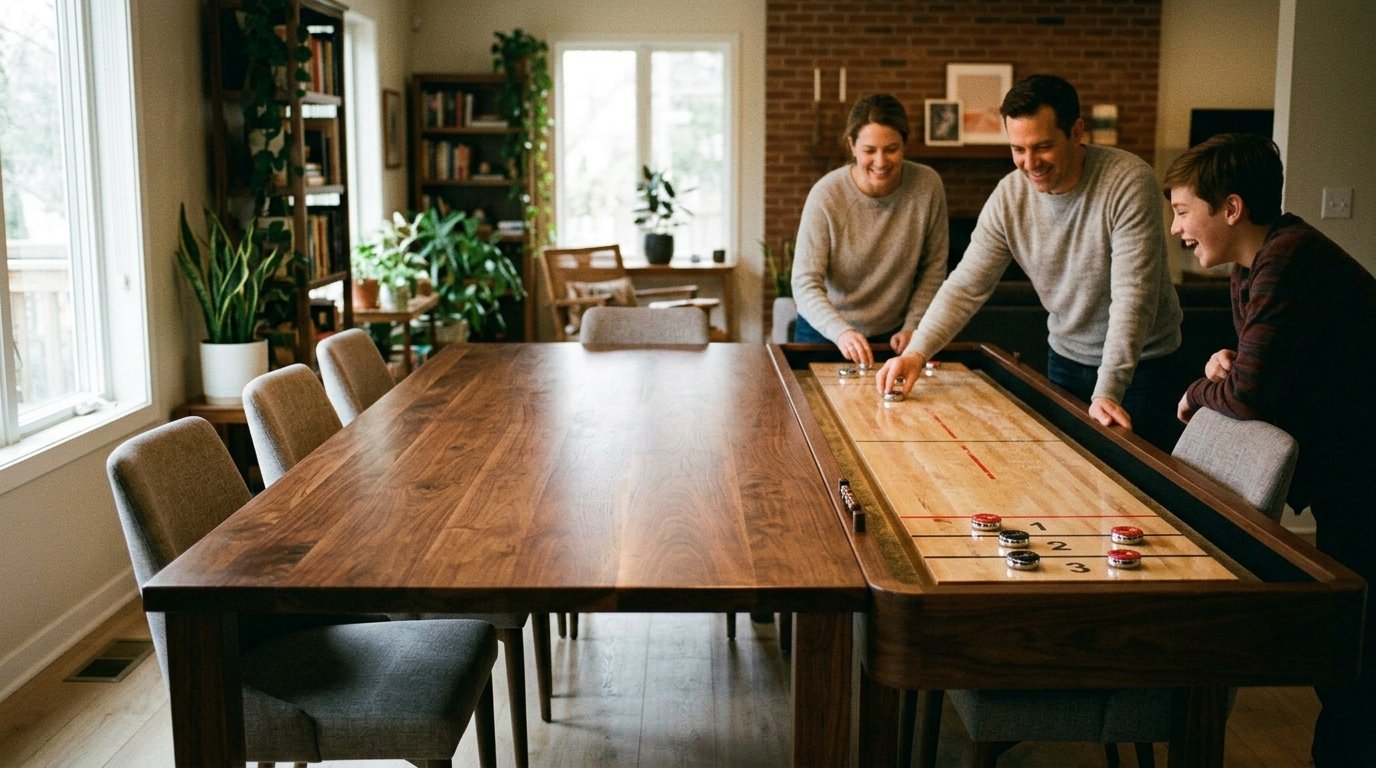 best shuffleboard dining tables