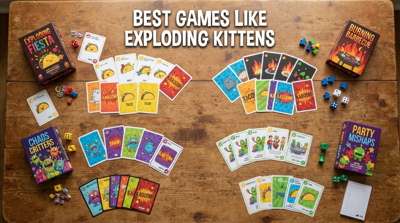 best games like Exploding Kittens