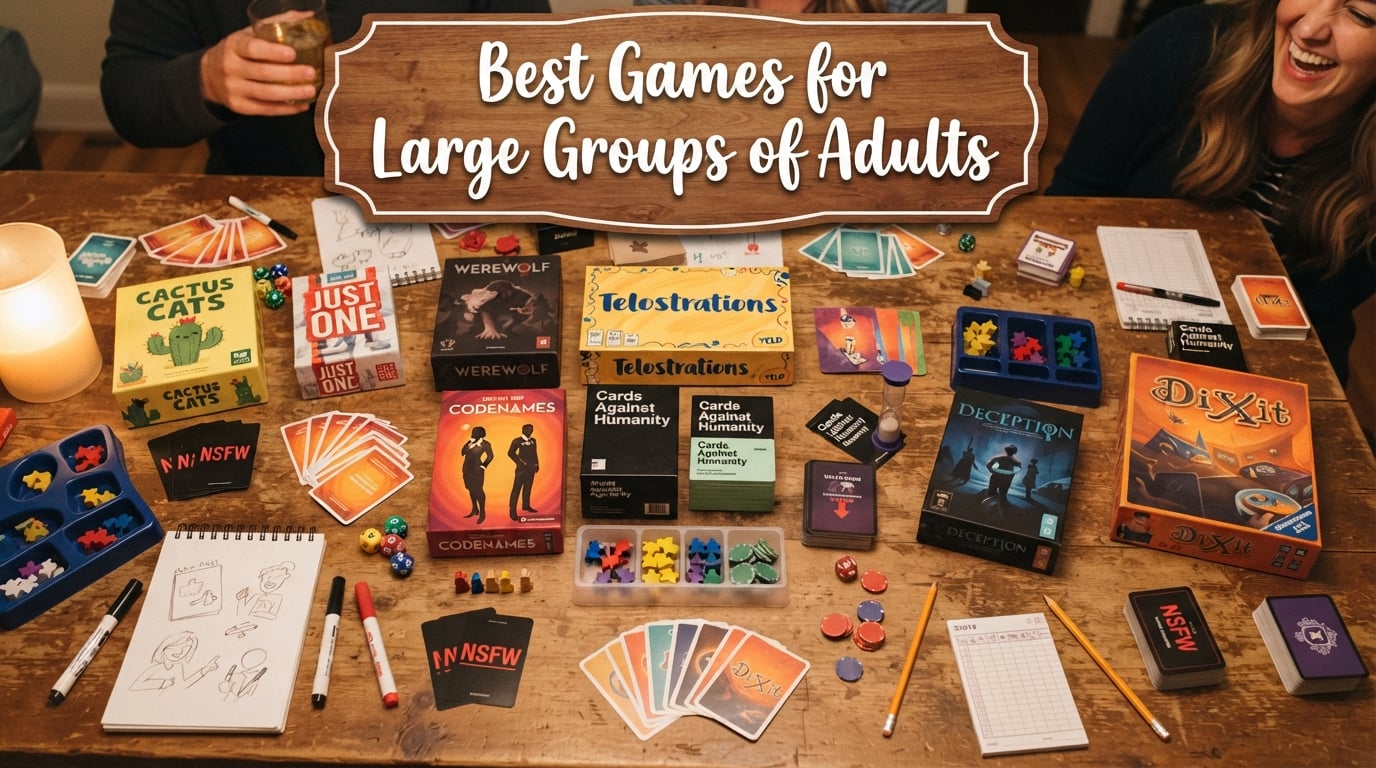 best games for large groups of adults