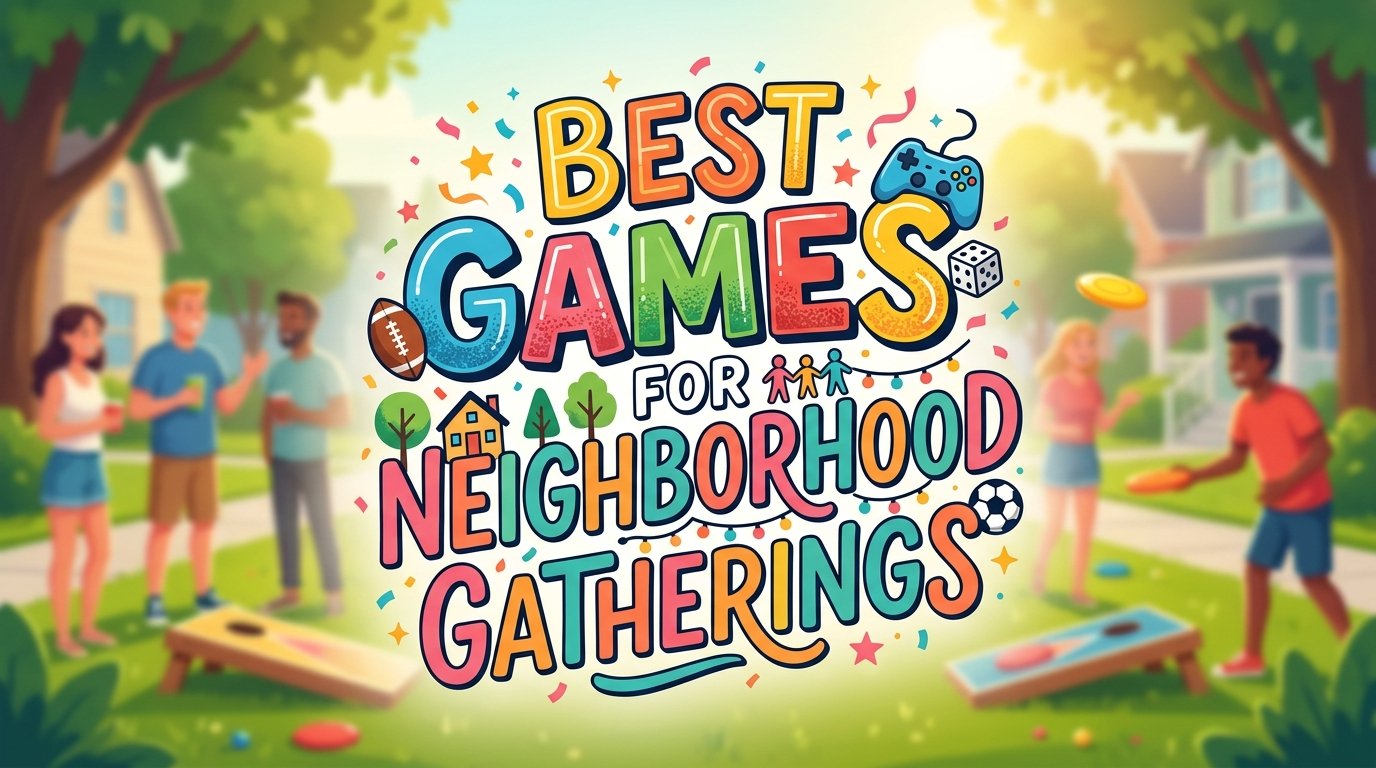 best games for neighborhood gatherings