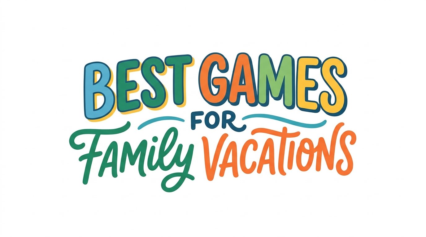 best games for family vacations