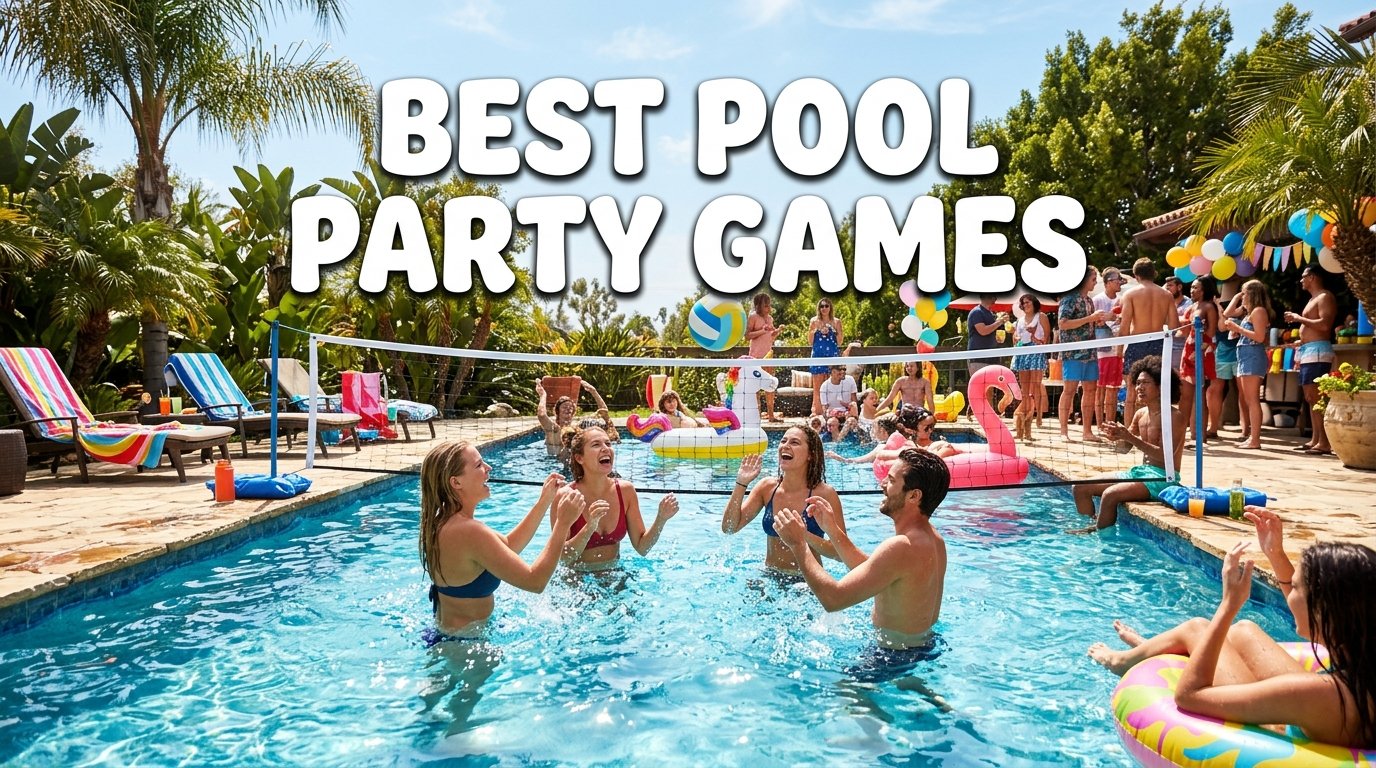 best pool party games