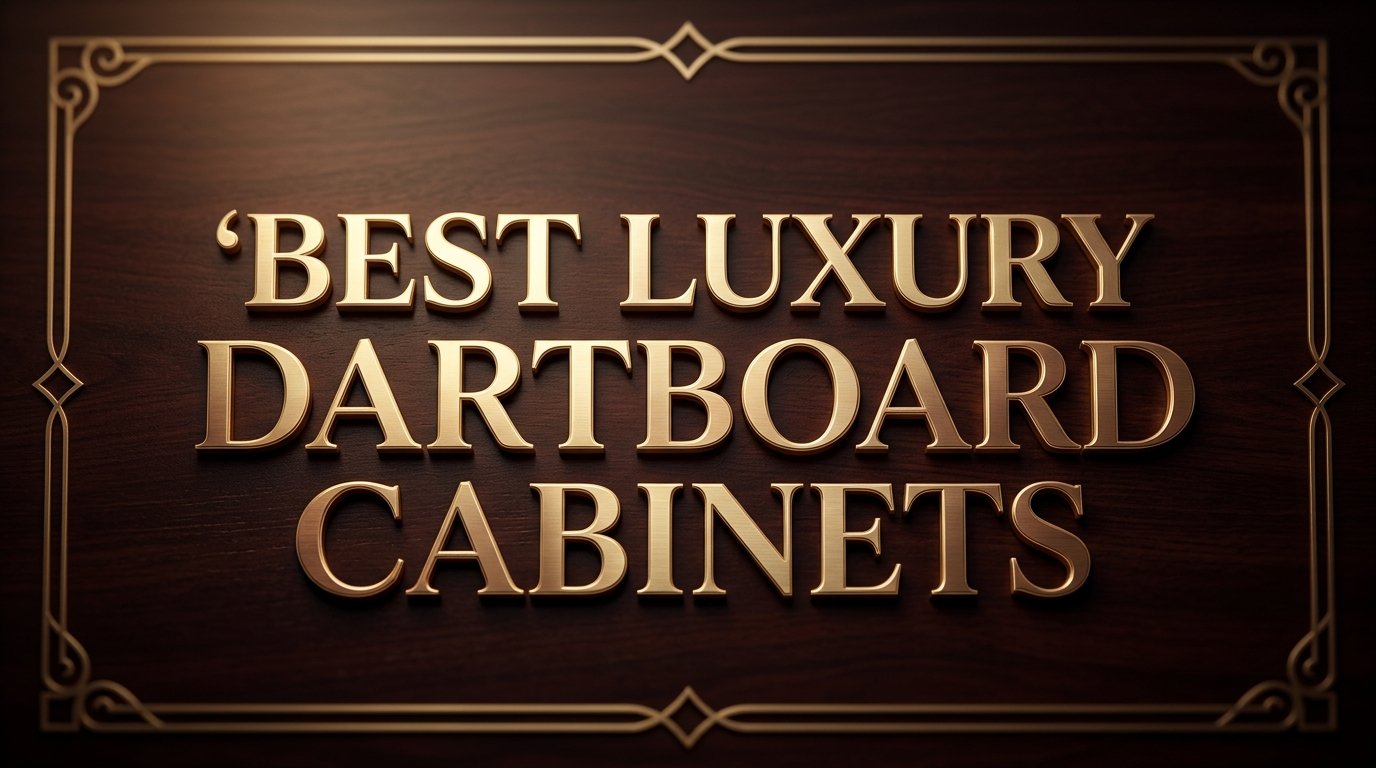 best luxury dartboard cabinets