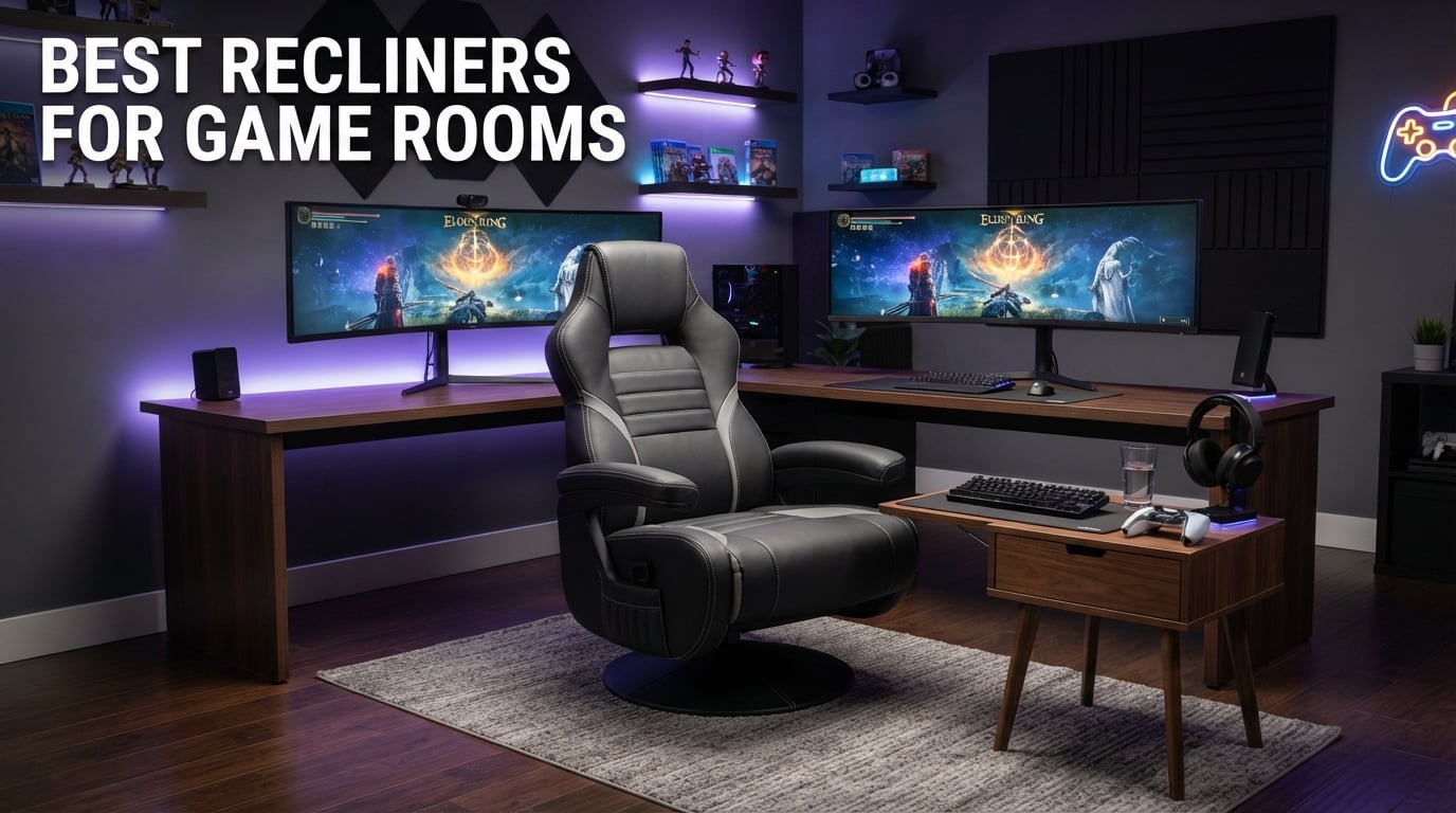 best recliners for game rooms