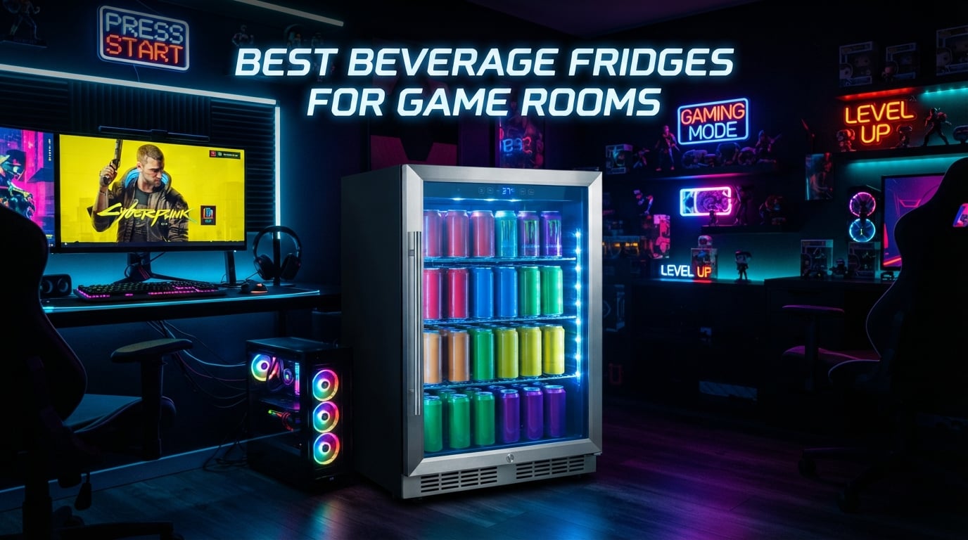 best beverage fridges for game rooms