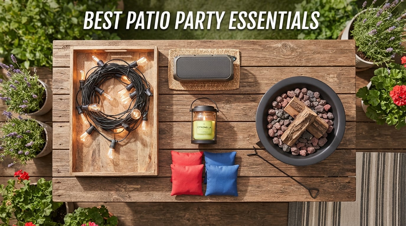 best patio party essentials