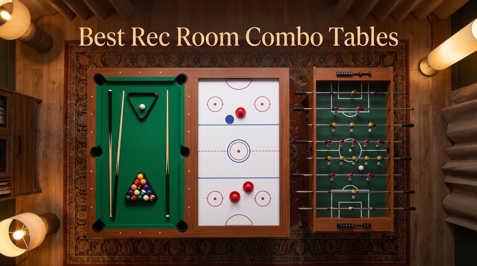 best rec room combo tables