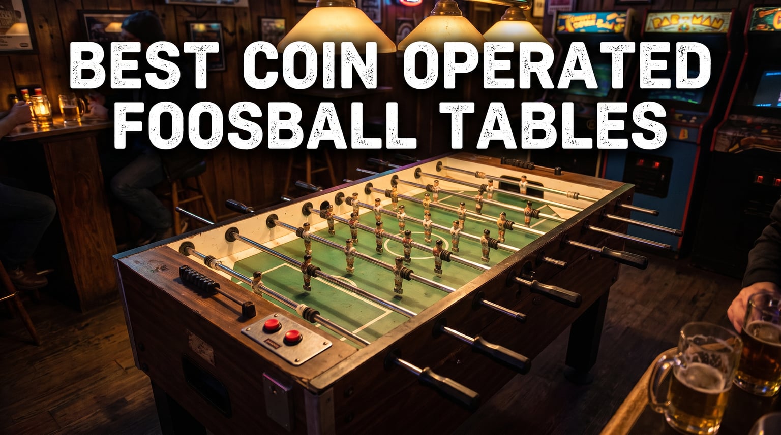 best coin operated foosball tables