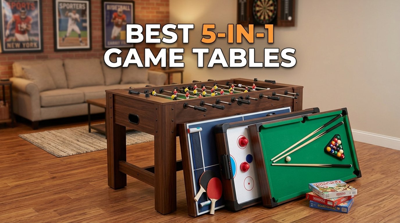 best 5 in 1 game tables