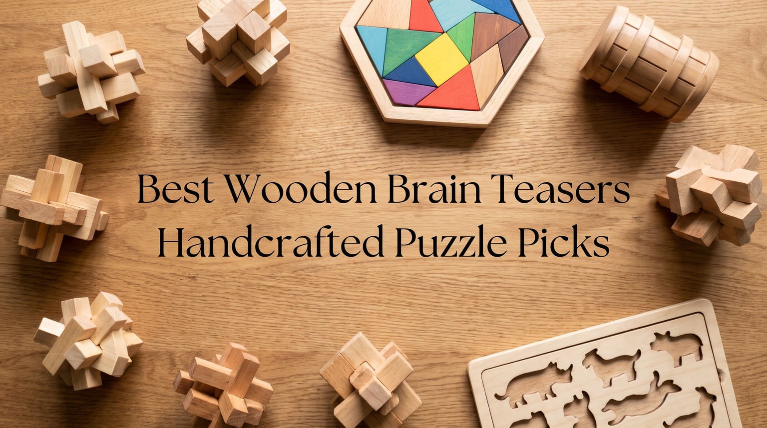best wooden brain teasers