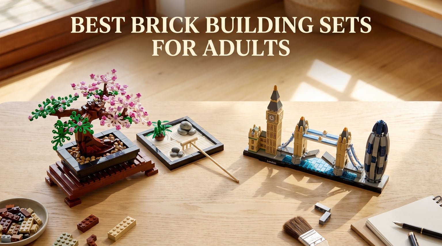 best brick building sets for adults