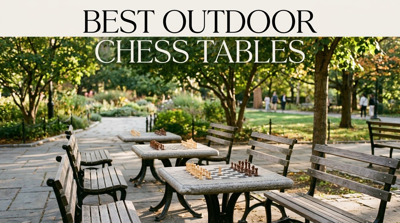 best outdoor chess tables