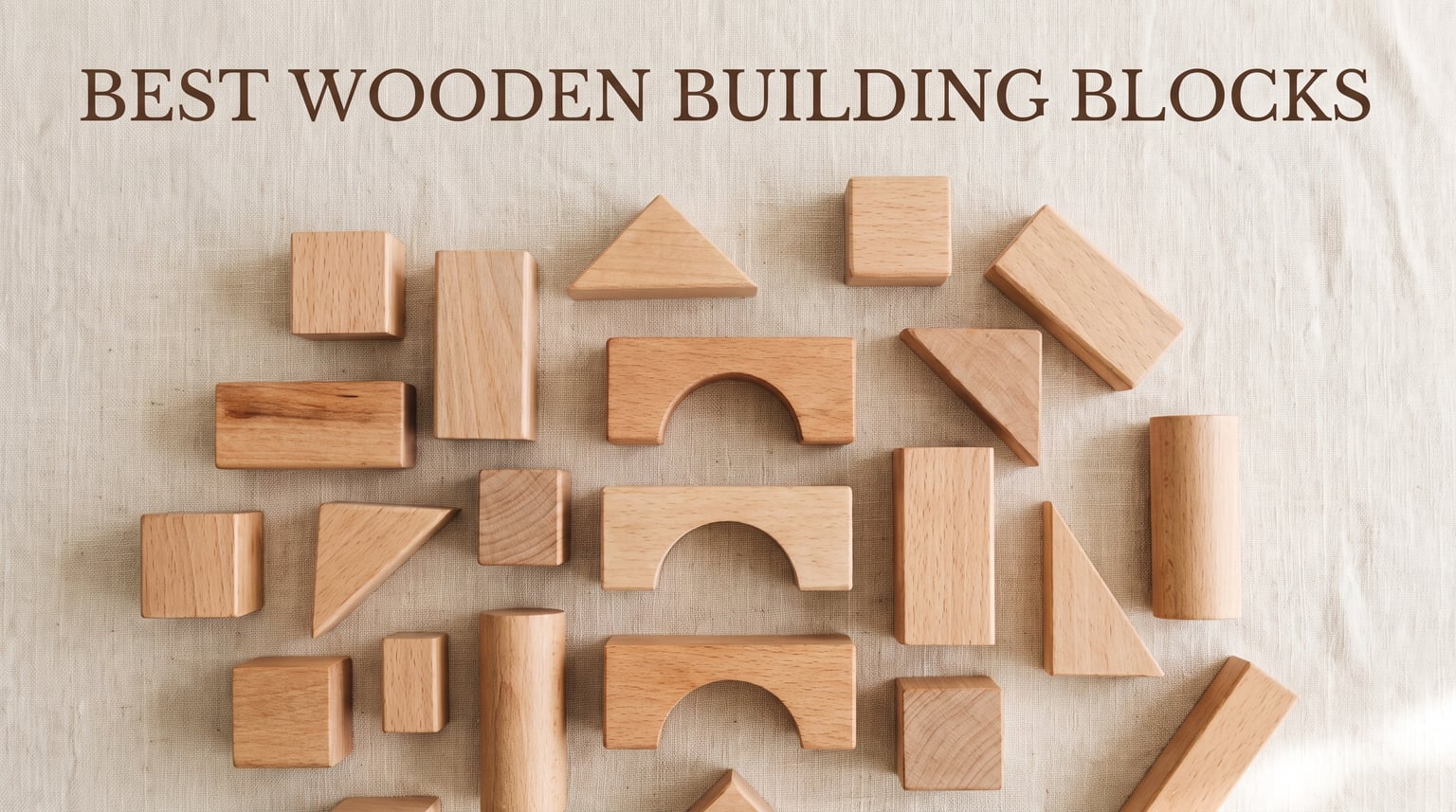 best wooden building blocks