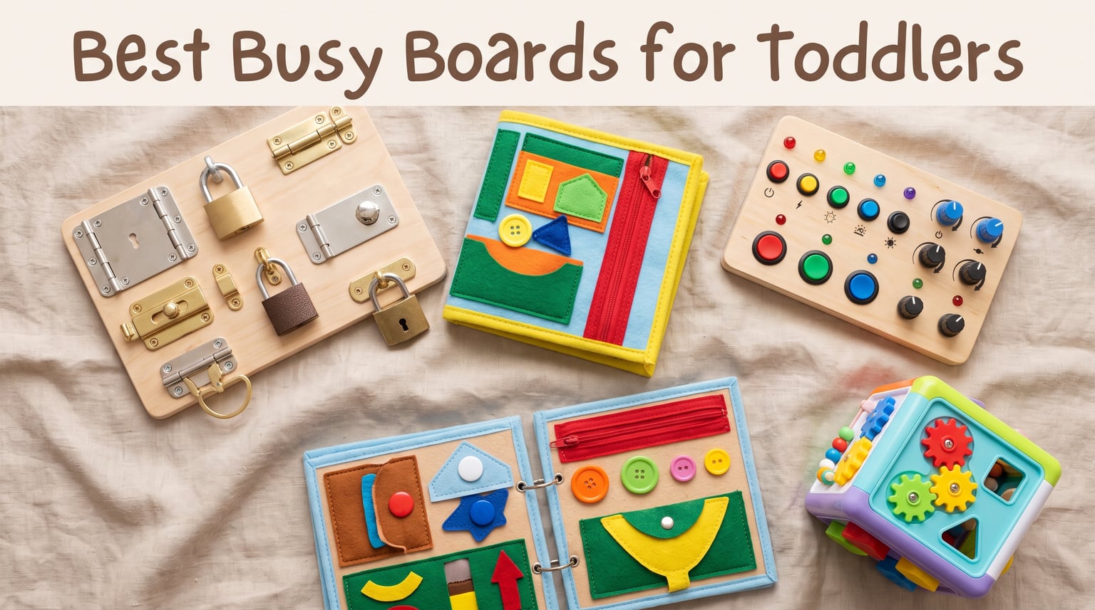best busy boards for toddlers