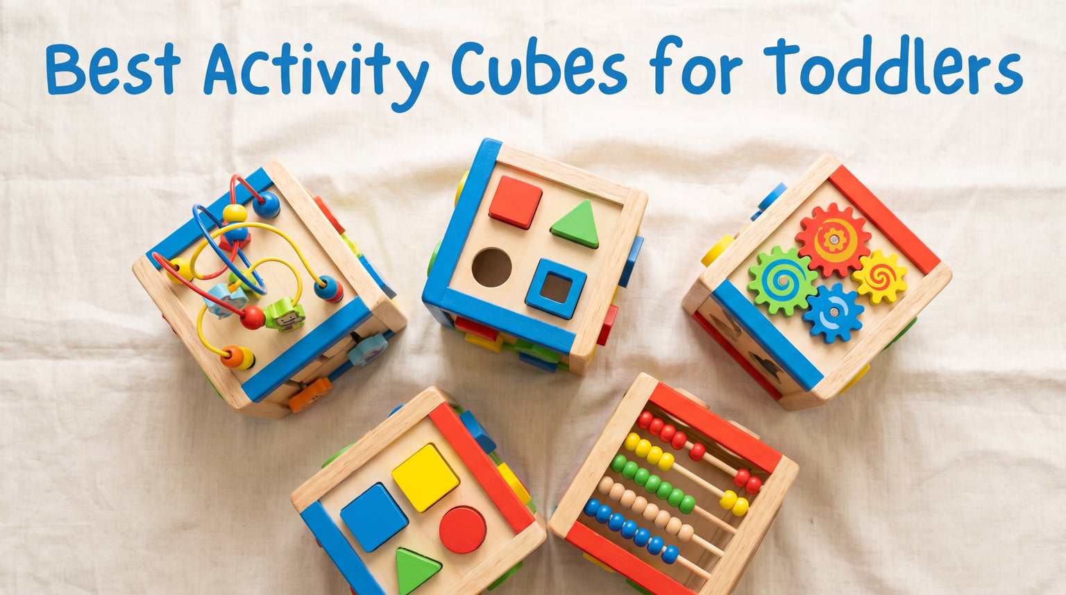 best activity cubes for toddlers