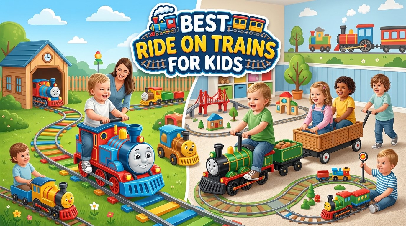 best ride on trains for kids