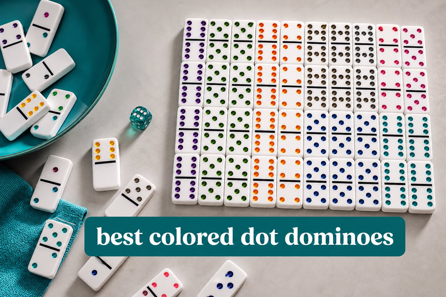 best colored dot dominoes