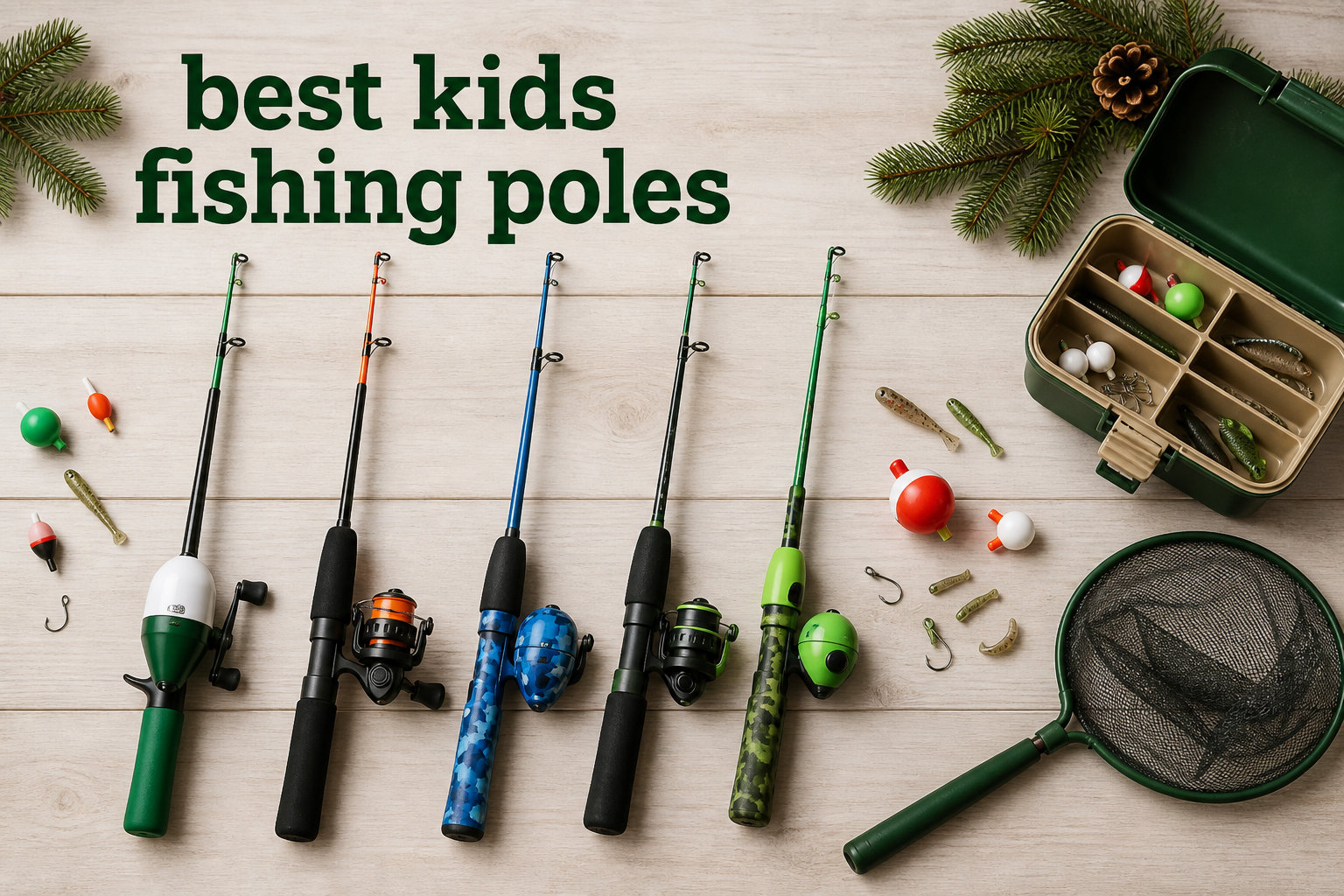 best kids fishing poles
