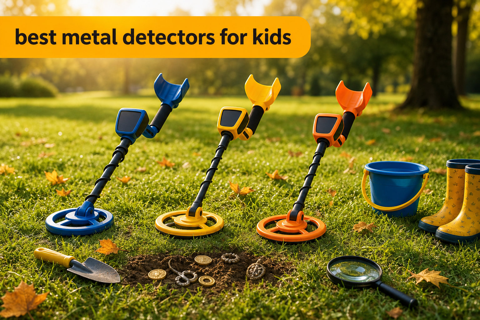 best metal detectors for kids