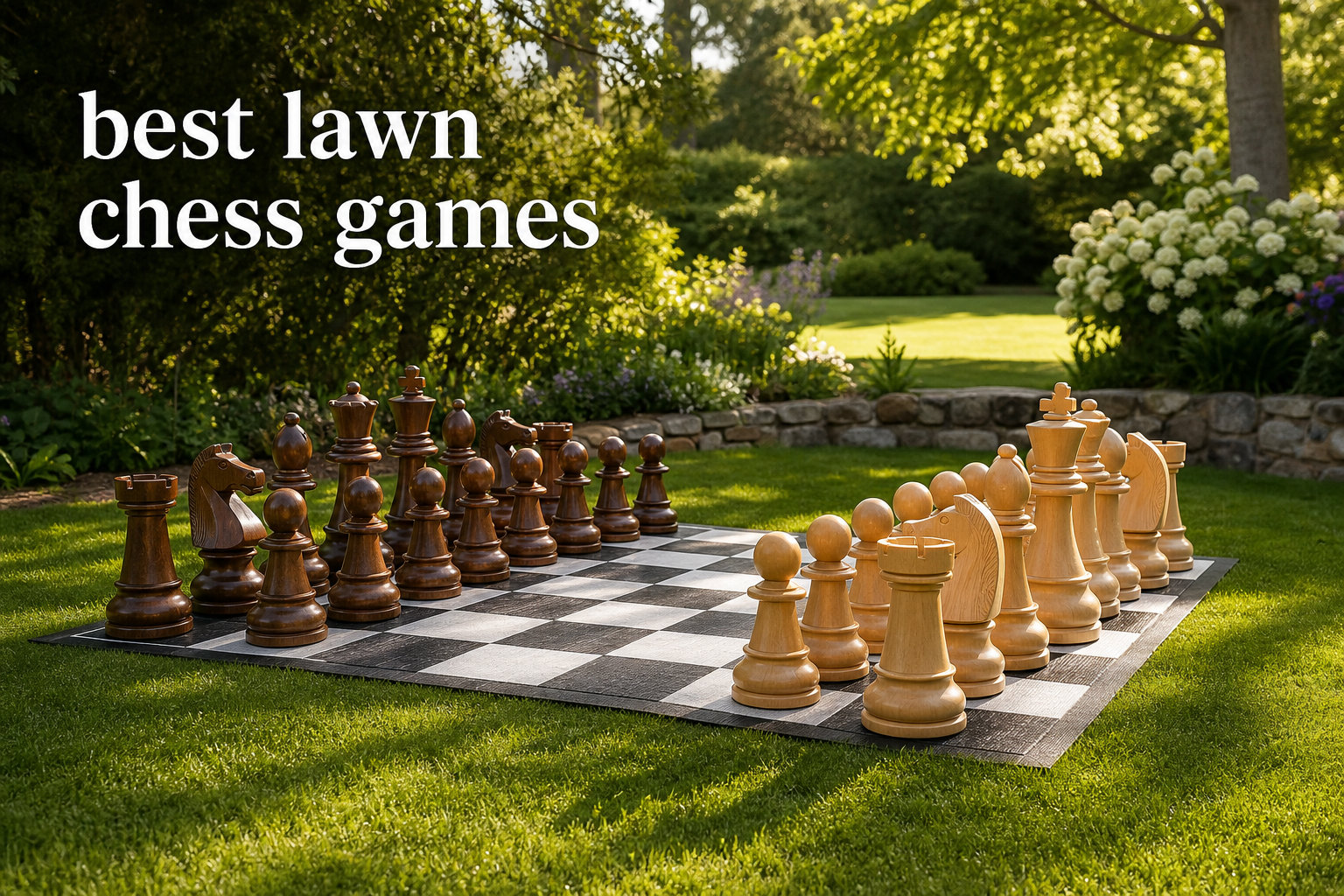 best lawn chess games