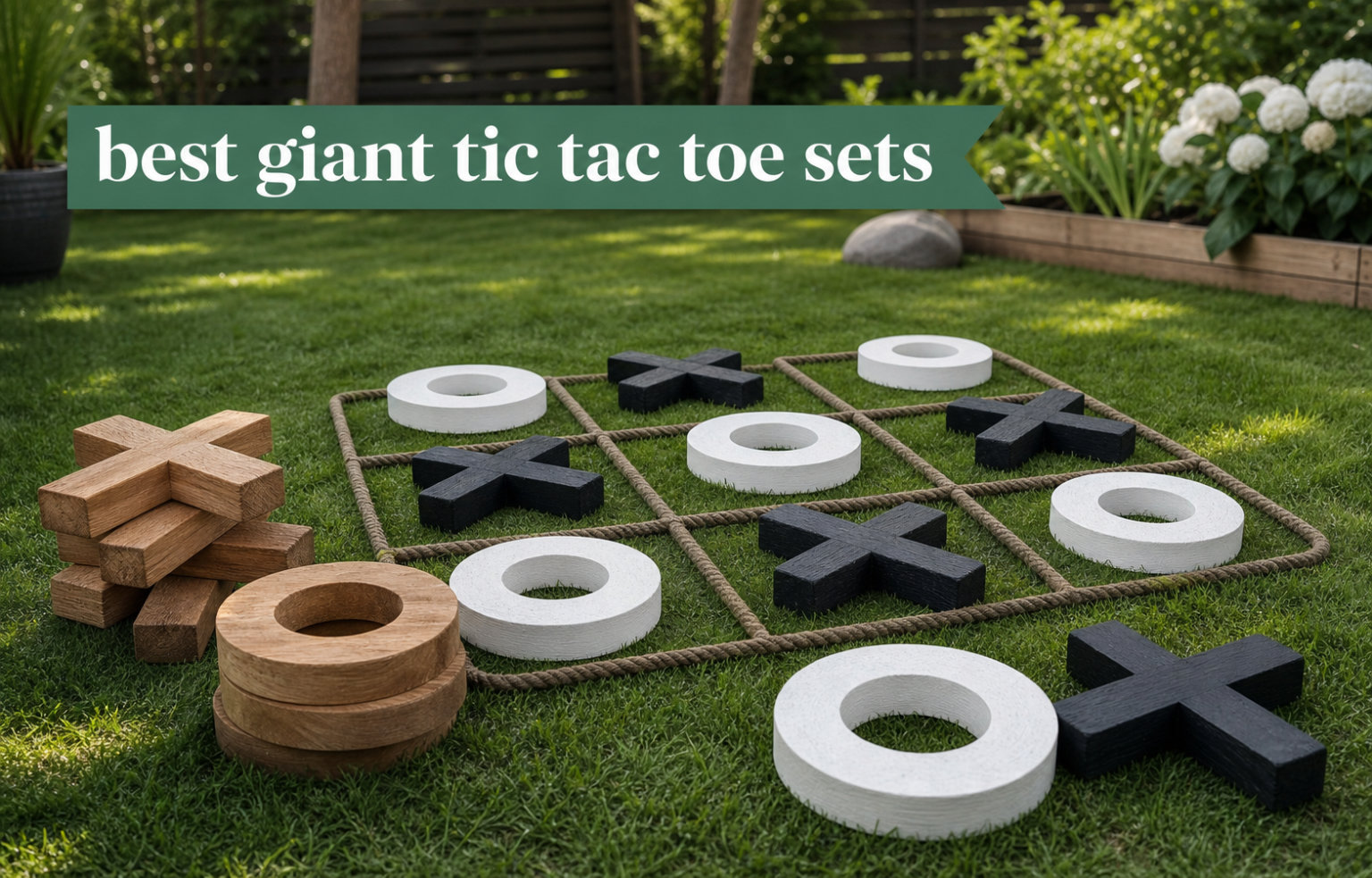 best giant tic tac toe sets