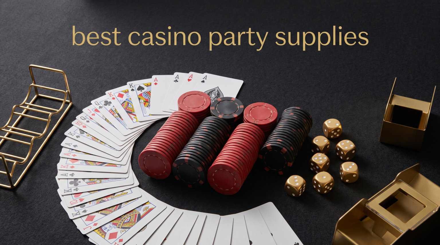 best casino party supplies