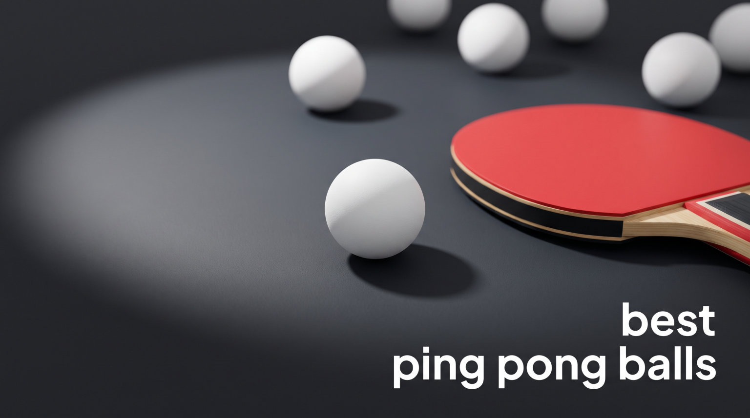 best ping pong balls