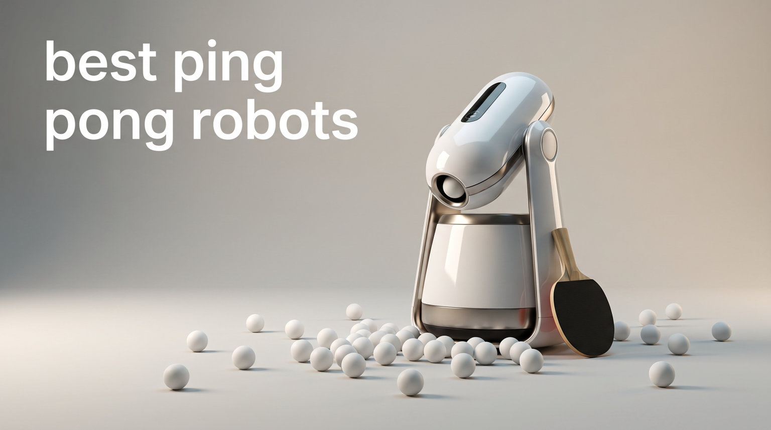 best ping pong robots